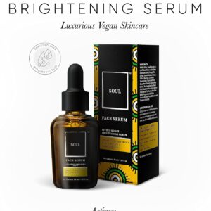 Citrus Boost Brightening Vegan Serum. Actives : Vitamin C, Kakadu Plum, Gensing Extract, Hyalronic Acid. FDA Approved